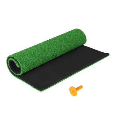 Everfit Golf Hitting Practice Mat Portable Driving Range Training Aid 80x60cm