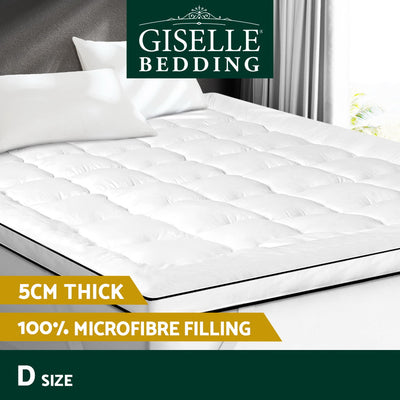 Giselle Bedding Mattress Topper Pillowtop - Double