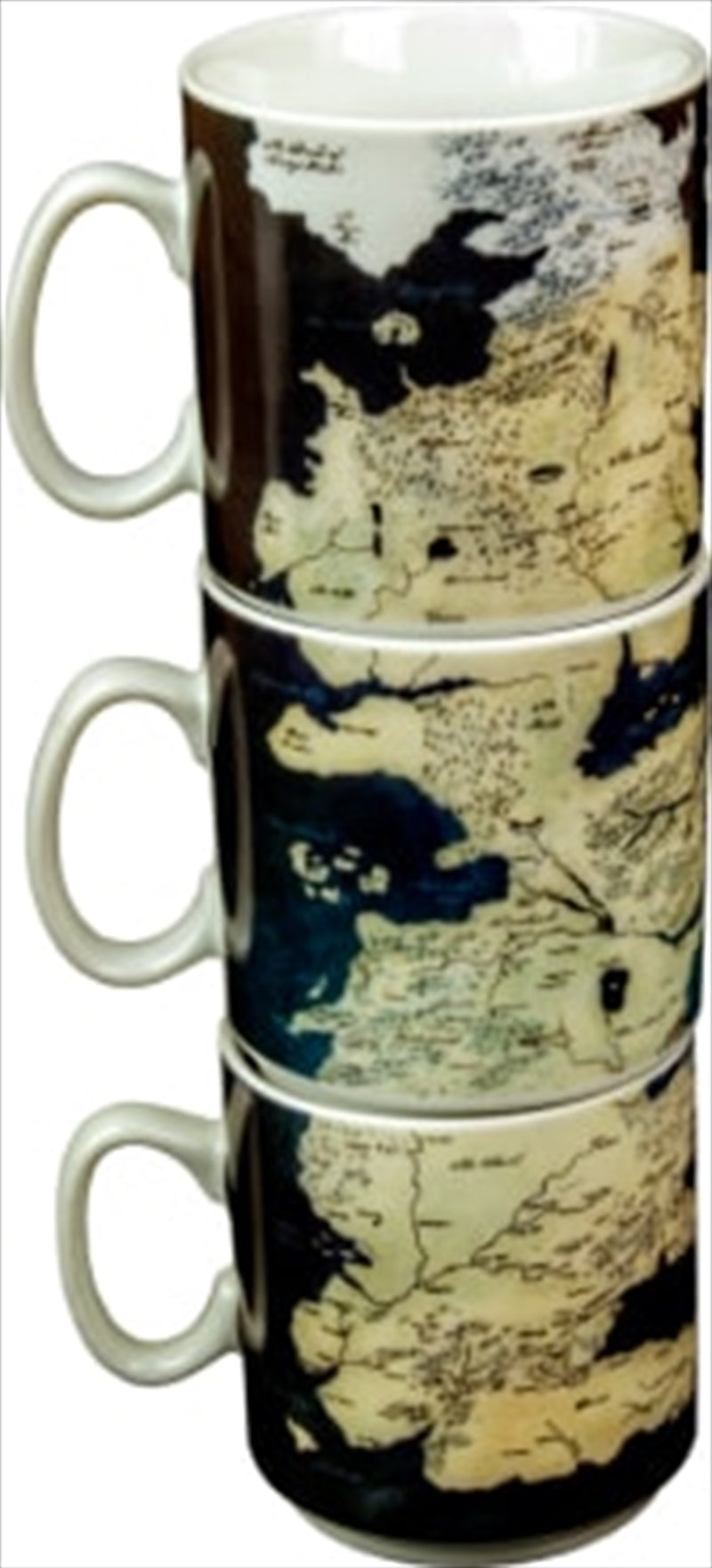 Game Of Thrones: Westeros Mug Set