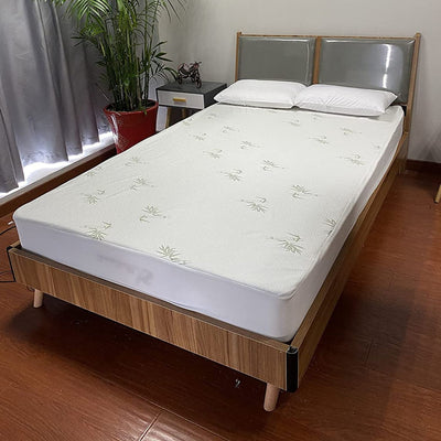 Gominimo Bamboo Jacquard Mattress Protector Single