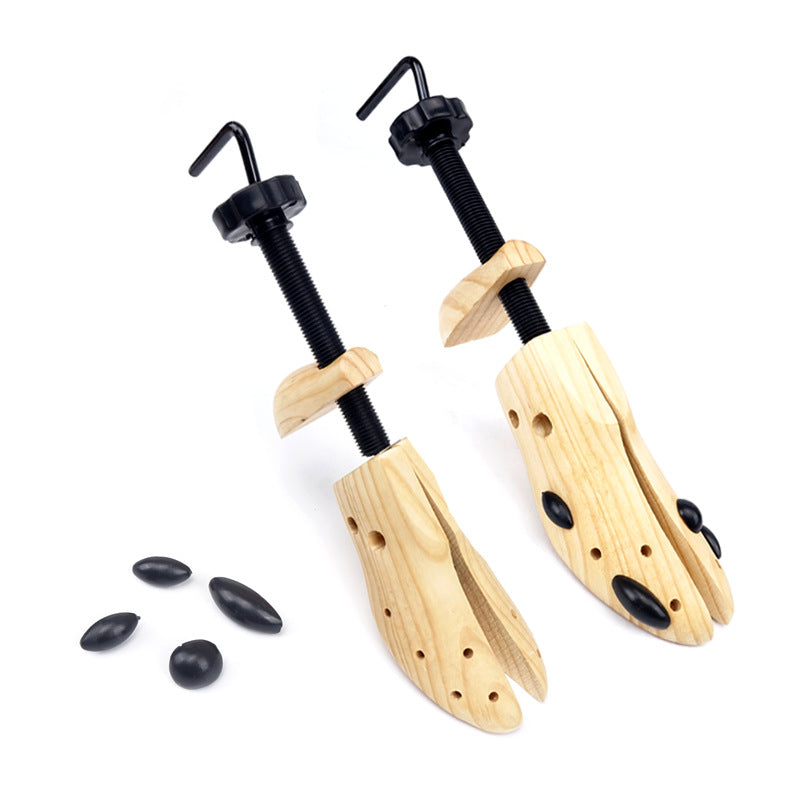 1 PCS Adjustable Wooden Shoe Stretcher for Men & Women, Size Medium (EUR 39-41)