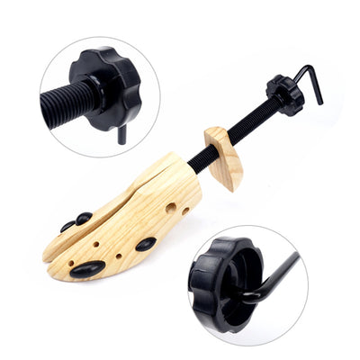 1 PCS Adjustable Wooden Shoe Stretcher for Women, Small Size (EUR 34-38)