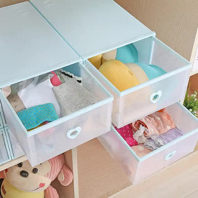 Stackable Transparent Shoe Storage Boxes with Heart-Shaped Handles (Set of 5) 31*20*12cm Pink