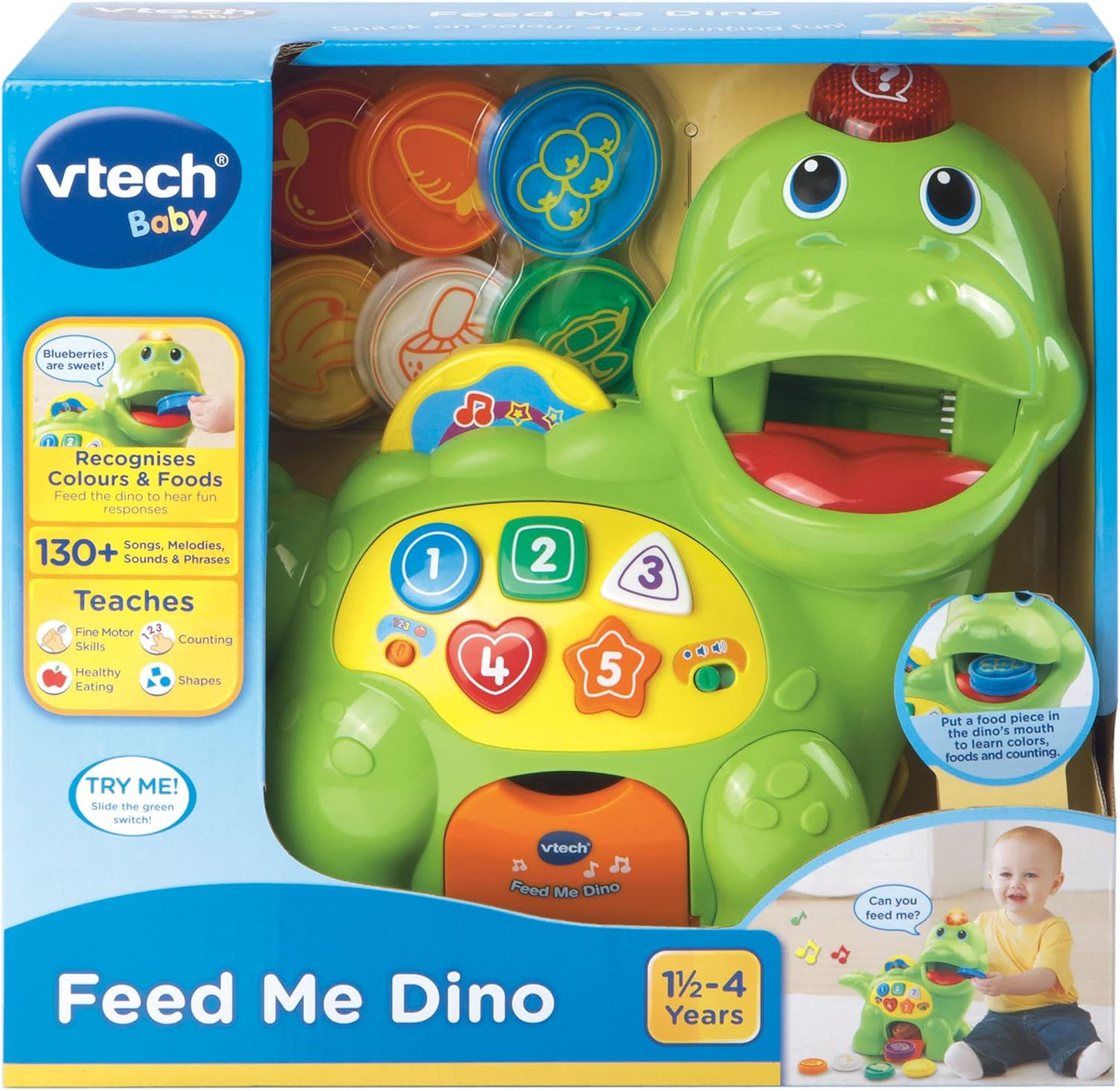 Baby 157703 Feed Me Dino, Multi